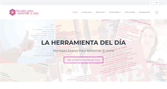 Desktop Screenshot of escuelaparaaprenderavivir.com